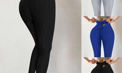 Pantaloni da Yoga per sollevamento dell'anca da donna senza cuciture Fitness Leggings da corsa per allenamento a vita alta Sexy pantaloni da Yoga ad asciugatura rapida Bowknot